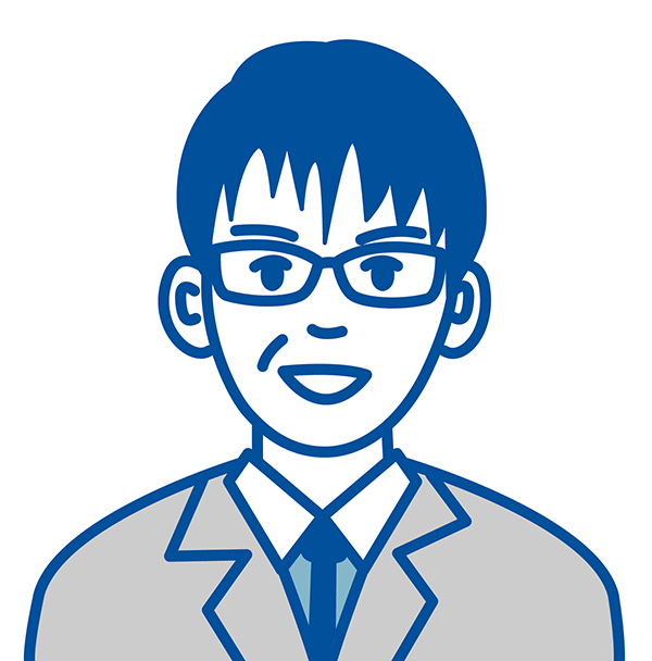 Aさん（40代・男性）のイラスト
